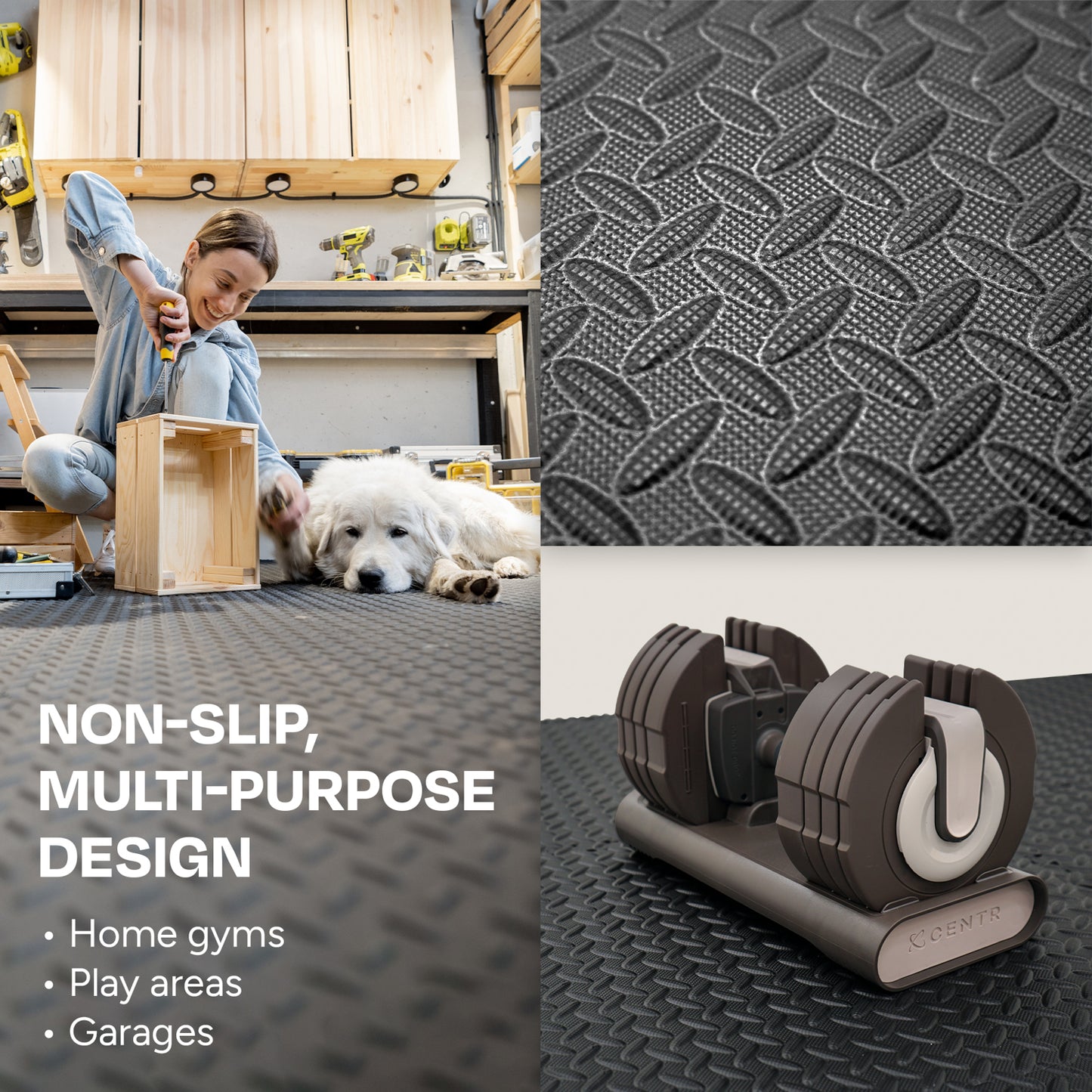 GYM FLOORING EXERCISE MATS