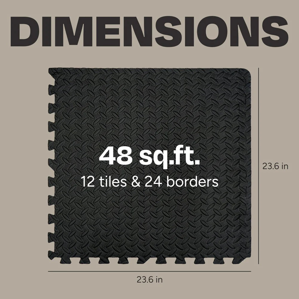 GYM FLOORING EXERCISE MATS