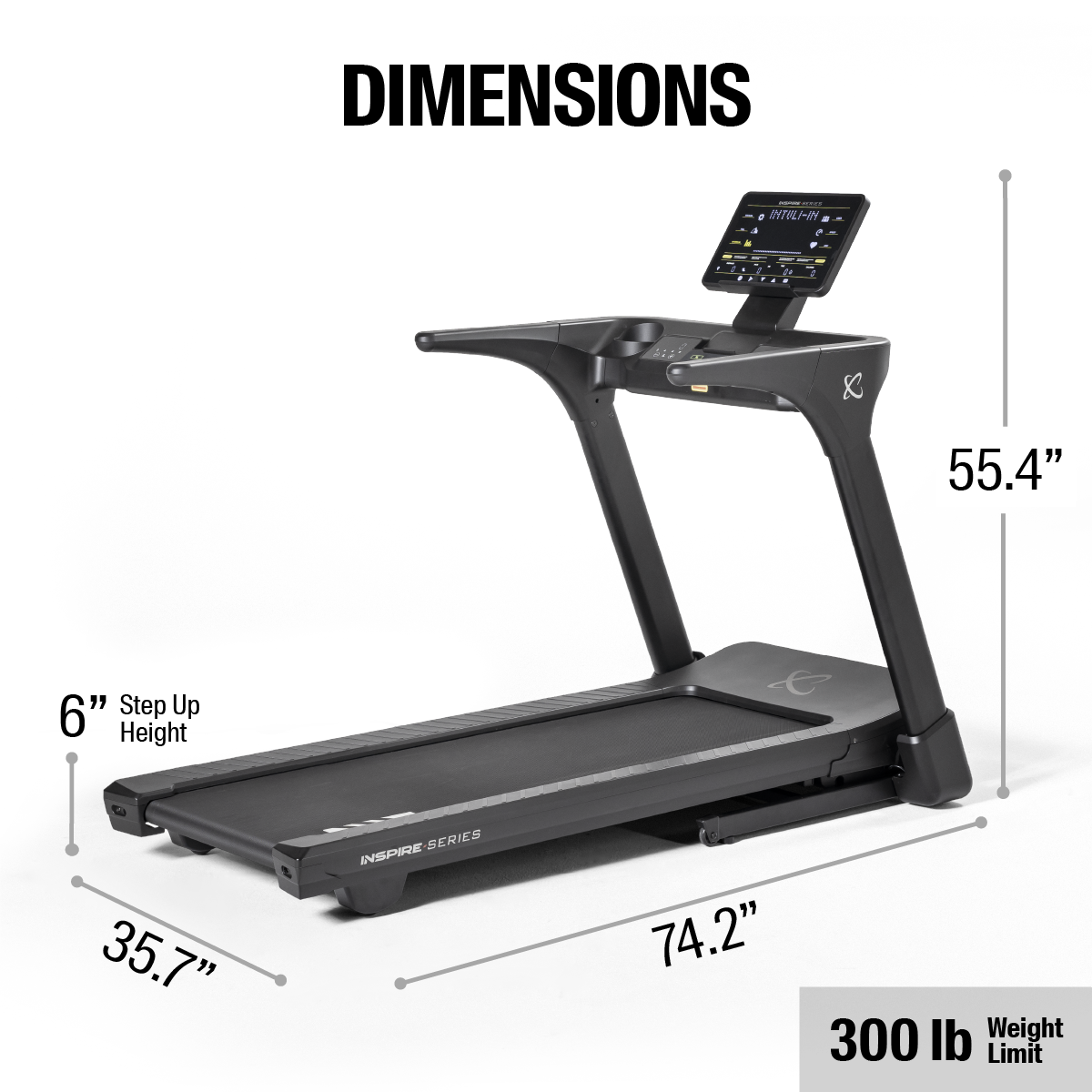 INSPIRE SERIES T5 TREADMILL