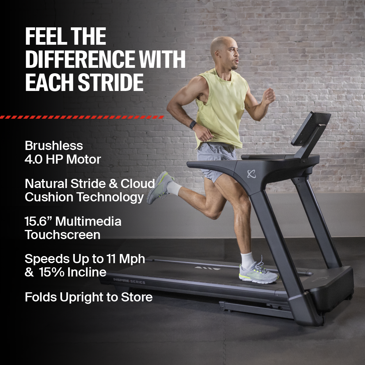 INSPIRE SERIES T5S TREADMILL