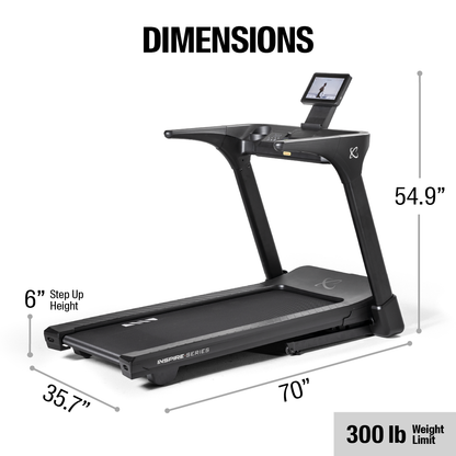 INSPIRE SERIES T4S FOLDING TREADMILL