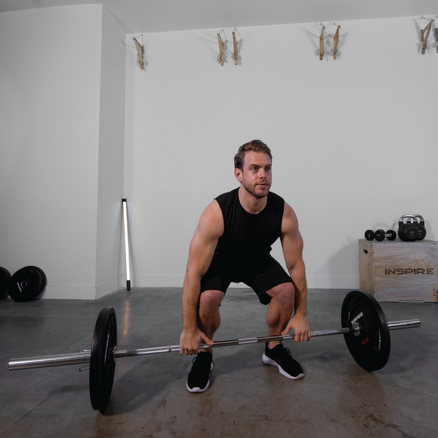 300 LB URETHANE OLYMPIC SET WITH CHROME BAR