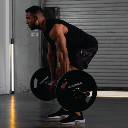 300 LB URETHANE OLYMPIC SET WITH CHROME BAR